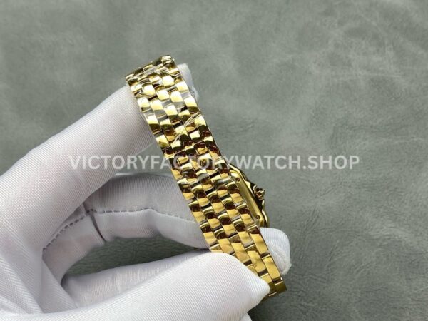 AF Factory Cartier Panthère WJPN0057 27mm Full Yellow Gold Diamond Bezel Gold Dial