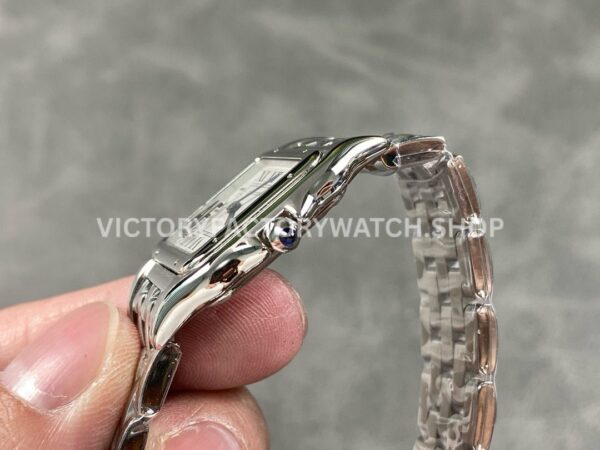 AF Factory Cartier Panthère WSPN0007 27mm Full Steel Roman Numerals Silver Dial