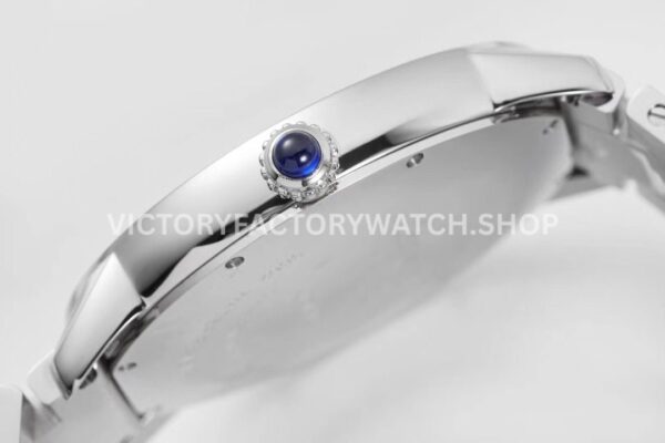 AF Factory Cartier Ronde Solo de Cartier W6701011 42mm Full Steel Roman Numerals Silver Dial (8) AF Factory Cartier Ronde Solo de Cartier W6701011 42mm Full Steel Roman Numerals Silver Dial