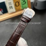 AF Factory Cartier Tank WGTA0091 25.5mm Yellow Gold Leather Strap Roman Numerals White Dial