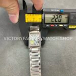 AF Factory Cartier Tank WSTA0051 22mm Full Steel Roman Numerals White Dial (1) AF Factory Cartier Tank WSTA0051 22mm Full Steel Roman Numerals White Dial