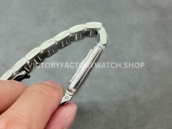 AF Factory Cartier Tank WSTA0051 22mm Full Steel Roman Numerals White Dial (2) AF Factory Cartier Tank WSTA0051 22mm Full Steel Roman Numerals White Dial