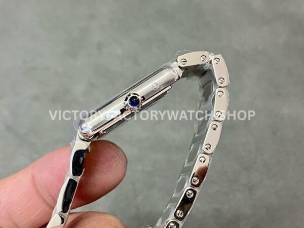 AF Factory Cartier Tank WSTA0051 22mm Full Steel Roman Numerals White Dial (5) AF Factory Cartier Tank WSTA0051 22mm Full Steel Roman Numerals White Dial