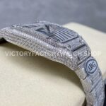 AMG Factory Cartier Santos 40mm Full Diamond Steel Roman Number Diamond Dial (8) AMG Factory Cartier Santos 40mm Full Diamond Steel Roman Number Diamond Dial