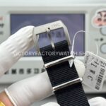 AOF Factory IWC Pilot Black Aces IW326905 41mm Ceramic Textile Strap White Dial (6) AOF Factory IWC Pilot Black Aces IW326905 41mm Ceramic Textile Strap White Dial