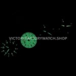 AOF Factory IWC Pilot Mark Xviii IW324703 41mm Black Ceramic Blue Rubber Strap Blue Dial (8) AOF Factory IWC Pilot Mark XVIII IW324703 41mm Black Ceramic Blue Rubber Strap Blue Dial