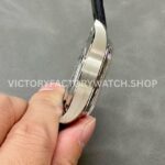 APS Factory IWC Portuguese Chronograph IW390302 42mm Steel Leather Strap Arabic Numerals Silver Dial (9) APS Factory IWC Portuguese Chronograph IW390302 42mm Steel Leather Strap Arabic Numerals Silver Dial