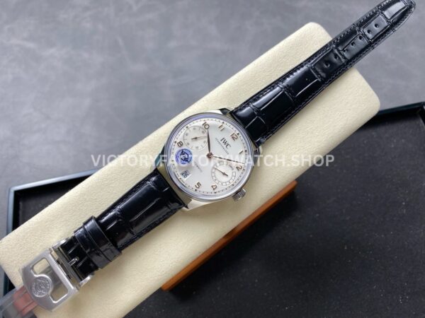 APS Factory IWC Portuguese IW500704 42mm Black Leather Strap Silver Dial (5) APS Factory IWC Portuguese IW500704 42mm Black Leather Strap Silver Dial