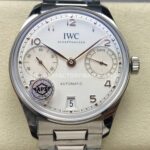APS Factory IWC Portuguese IW500704 42mm Full Steel Silver Dial (1) APS Factory IWC Portuguese IW500704 42mm steel silver dial replica watch