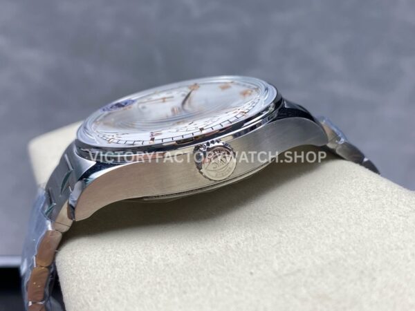 APS Factory IWC Portuguese IW500704 42mm Full Steel Silver Dial (14) APS Factory IWC Portuguese IW500704 42mm Full Steel Silver Dial