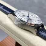 APS Factory IWC Portuguese IW501702 42mm Steel Leather Strap Blue Arabic numerals Silver Dial (7) APS Factory IWC Portuguese IW501702 42mm Steel Leather Strap Blue Arabic numerals Silver Dial