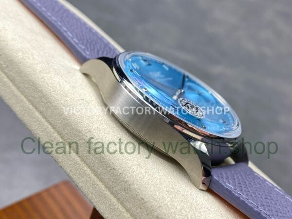 APS Factory IWC Portuguese IW501708 Calf Skin Strap White Gold Ice Blue Dial (8) APS Factory IWC Portuguese IW501708 42mm Calf Skin Strap White Gold Ice Blue Dial