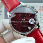 APS Factory IWC Portuguese IW501709 42.3mm Red Leather Strap Red Dial (6) APS Factory IWC Portuguese IW501709 42.3mm Red Leather Strap Red Dial