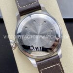 AZ Factory IWC Big Pilot IW501015 Steel Leather Strap Arabic Numerals Green Dial (3) AZ Factory IWC Big Pilot IW501015 Steel Leather Strap Arabic Numerals Green Dial