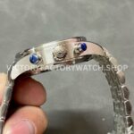 AZ Factory IWC Pilot Chronograph IW388102 41mm Full Steel Arabic Numerals Blue Dial (2) AZ Factory IWC Pilot Chronograph IW388102 41mm Full Steel Arabic Numerals Blue Dial
