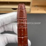 AZ Factory IWC Portuguese Automatic IW500701 42mm Rose Gold Leather Strap Arabic Numerals Silver Dial (1) AZ Factory IWC Portuguese Automatic IW500701 42mm Rose Gold Leather Strap Arabic Numerals Silver Dial