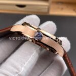 AZ Factory IWC Portuguese Automatic IW500701 42mm Rose Gold Leather Strap Arabic Numerals Silver Dial (2) AZ Factory IWC Portuguese Automatic IW500701 42mm Rose Gold Leather Strap Arabic Numerals Silver Dial