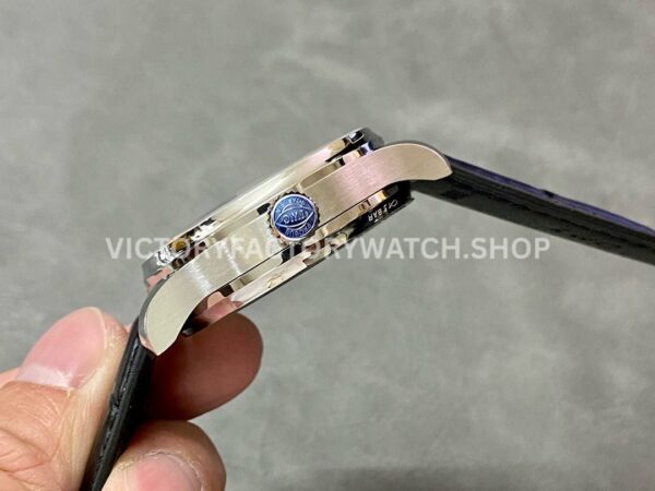 AZ Factory IWC Portuguese Automatic IW500703 42.3mm Steel Leather Strap Black Dial (6) AZ Factory IWC Portuguese Automatic IW500703 42.3mm Steel Leather Strap Black Dial