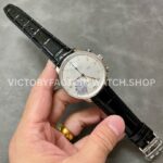 AZ Factory IWC Portuguese Chronograph IW371401 41mm Steel Leather Strap Arabic Numerals White Dial (2) AZ Factory IWC Portuguese Chronograph IW371401 41mm Steel Leather Strap Arabic Numerals White Dial