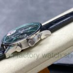 AZ Factory IWC Portuguese Chronograph IW371615 41mm Leather Strap Arabic Numerals Green Dial (7) AZ Factory IWC Portuguese Chronograph IW371615 41mm Leather Strap Arabic Numerals Green Dial