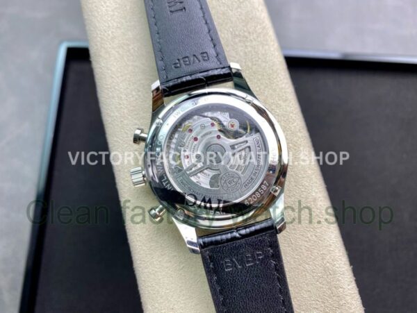 AZ Factory IWC Portuguese Chronograph IW371616 41mm Leather Strap Arabic Numerals Red Dial (6) AZ Factory IWC Portuguese Chronograph IW371616 41mm Leather Strap Arabic Numerals Red Dial