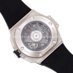 BBF Factory Hublot Big Bang Sang Bleu II 418.NX.2001.RX.MXM20 45mm Titanium Wh ( BBF Factory Hublot Big Bang Sang Bleu II 418.NX.2001.RX.MXM20 45mm Titanium White Rubber Strap White Skeletonized Dial