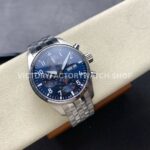 BLS Factory IWC Pilot Chronograph IW388102 41mm Arabic Numerals Blue Dial (6) BLS Factory IWC Pilot Chronograph IW388102 41mm Arabic Numerals Blue Dial