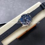BLS Factory IWC Pilot Chronograph IW388102 41mm Rubber Strap Blue Dial (10) BLS Factory IWC Pilot Chronograph IW388102 41mm Rubber Strap Blue Dial