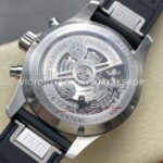 BLS Factory IWC Pilot Chronograph IW388102 41mm Rubber Strap Blue Dial (3) BLS Factory IWC Pilot Chronograph IW388102 41mm Rubber Strap Blue Dial