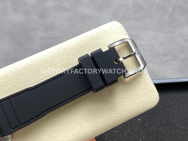 BLS Factory IWC Pilot Chronograph IW388102 41mm Rubber Strap Blue Dial (4) BLS Factory IWC Pilot Chronograph IW388102 41mm Rubber Strap Blue Dial