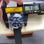 BLS Factory IWC Pilot Chronograph IW388102 41mm Rubber Strap Blue Dial (5) BLS Factory IWC Pilot Chronograph IW388102 41mm Rubber Strap Blue Dial