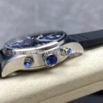 BLS Factory IWC Pilot Chronograph IW388102 41mm Rubber Strap Blue Dial (6) BLS Factory IWC Pilot Chronograph IW388102 41mm Rubber Strap Blue Dial