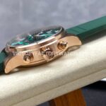 BLS Factory IWC Pilot Chronograph IW388110 41mm Rubber Strap Green Dial (5) BLS Factory IWC Pilot Chronograph IW388110 41mm Rose Gold Rubber Strap Green Dial