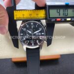 BLS Factory IWC Pilot Chronograph IW388111 41mm Arabic Numerals Black Dial (9) BLS Factory IWC Pilot Chronograph IW388111 41mm Arabic Numerals Black Dial