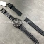 BLS Factory IWC Pilot Chronograph Top Gun IW388106 41mm Ceramic Leather Strap Black Dial (11) BLS Factory IWC Pilot Chronograph Top Gun IW388106 41mm Ceramic Leather Strap Black Dial