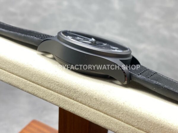 BLS Factory IWC Pilot Chronograph Top Gun IW388106 41mm Ceramic Leather Strap Black Dial (4) BLS Factory IWC Pilot Chronograph Top Gun IW388106 41mm Ceramic Leather Strap Black Dial