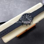 BLS Factory IWC Pilot Chronograph Top Gun IW388106 41mm Ceramic Rubber Strap Black Dial (3) BLS Factory IWC Pilot Chronograph Top Gun IW388106 41mm Ceramic Rubber Strap Black Dial