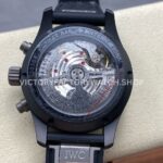 BLS Factory IWC Pilot Chronograph Top Gun IW388106 41mm Ceramic Rubber Strap Black Dial (6) BLS Factory IWC Pilot Chronograph Top Gun IW388106 41mm Ceramic Rubber Strap Black Dial