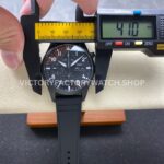BLS Factory IWC Pilot Chronograph Top Gun IW388106 41mm Ceramic Rubber Strap Black Dial (8) BLS Factory IWC Pilot Chronograph Top Gun IW388106 41mm Ceramic Rubber Strap Black Dial