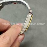 BV Factory Cartier Santos W2SA0007 35.1mm Yellow Gold Steel Roman Numerals White Dial (6) BV Factory Cartier Santos W2SA0007 35.1mm Yellow Gold Steel Roman Numerals White Dial