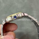 BV Factory Cartier Santos W2SA0009 39.8mm Yellow Gold Bezel Roman Numerals White Dial (8) BV Factory Cartier Santos W2SA0009 39.8mm Yellow Gold Bezel Roman Numerals White Dial