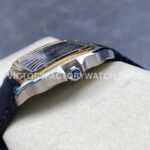 BV Factory Cartier Santos W2SA0030 39.8mm Yellow Gold Bezel Leather Strap Roman Numerals Grey Dial