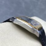 BV Factory Cartier Santos W2SA0030 39.8mm Yellow Gold Bezel Leather Strap Roman Numerals Grey Dial