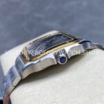 BV Factory Cartier Santos W2SA0030 39.8mm Yellow Gold Bezel Roman Numerals Grey Dial