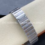 BV Factory Cartier Santos W2SA0030 39.8mm Yellow Gold Bezel Roman Numerals Grey Dial