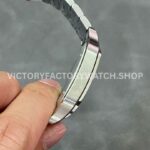 BV Factory Cartier Santos WSSA0009 39.8mm Full Steel Roman Numerals White Dial (4) BV Factory Cartier Santos WSSA0009 39.8mm Full Steel Roman Numerals White Dial