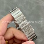 BV Factory Cartier Santos WSSA0013 39.8mm Full Steel Roman Numerals Blue Dial (3) BV Factory Cartier Santos WSSA0013 39.8mm Full Steel Roman Numerals Blue Dial