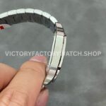 BV Factory Cartier Santos WSSA0018 39.8mm Full Steel Roman Numerals White Dial (2) BV Factory Cartier Santos WSSA0018 39.8mm Full Steel Roman Numerals White Dial