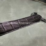 BV Factory Cartier Santos WSSA0039 39.8mm Black Steel Leather Strap Roman Numerals Black Dial