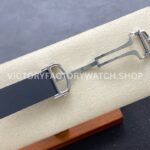 BV Factory Cartier Santos WSSA0039 39.8mm Steel Rubber Strap Roman Numerals Black Dial (1) BV Factory Cartier Santos WSSA0039 39.8mm Black Steel Rubber Strap Roman Numerals Black Dial